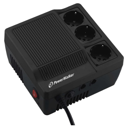 Estabilizador de Corrente AVR1200 1200VA/720W - POWERWALKER
