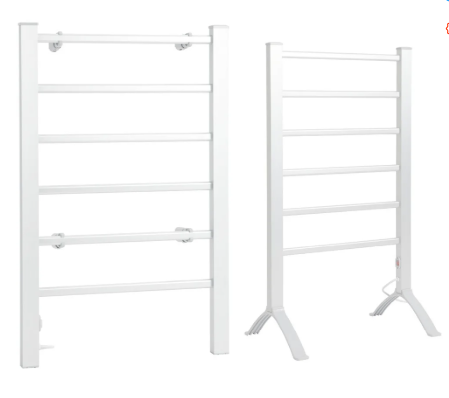 Toalheiro Elétrico "2-EM-1" Hadim 100W (Branco) - NIAROS