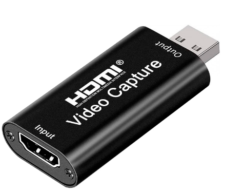 Placa de Captura Áudio/Video USB2.0 Macho -> HDMI Fêmea 1080p
