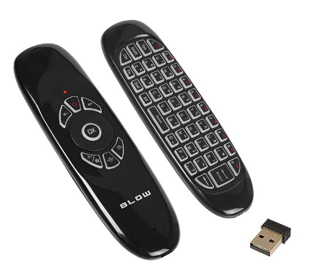 Comando / Teclado Multimédia Air Mouse "2-EM-1" s/ Fios (KS-3) - BLOW