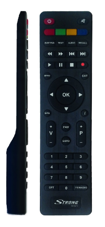 Comando p/ Receptor Satélite SRT7004 - STRONG