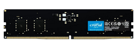 Memória RAM 8GB DDR5-4800MHz CL40 (Preta) - CRUCIAL