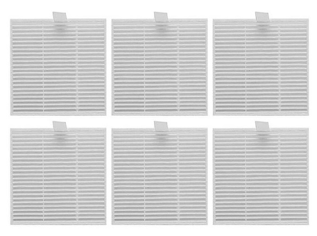 Pack 6x Filtros HEPA p/ Aspiradores Robot T20+ - AIRROBO