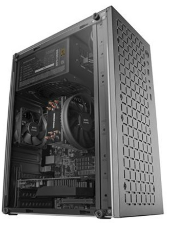 Caixa Micro-ATX MC1000 Vidro Temperado (Preto) - MARS GAMING