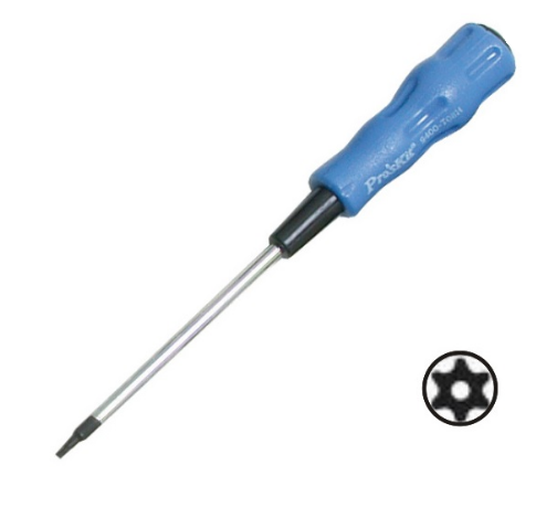 Chave Torx c/ Furo T8H (165mm) - Proskit