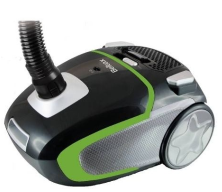 Aspirador BVC-1200 c/ Saco 4L (Preto / Verde) - BELTAX