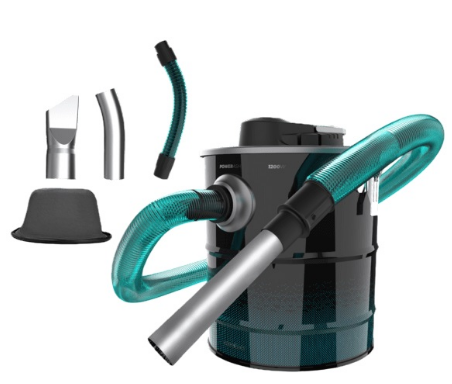 Aspirador de Cinzas Conga Ash 4000 Home 20L 1200W (Preto/Azul) - CECOTEC