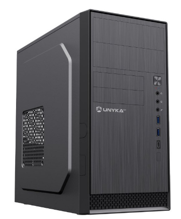 Caixa Micro ATX AERO C12 V2 Micro Tower (Preto) - UNYKACH