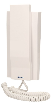 Telefone Adicional p/ Kit Audio Porteiro OR-DOM-JJ-926/W (Branco) - ORNO