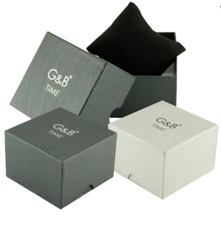 Caixa De Relógio c/ Almofada (Cores Sortidas) - G&BTIME