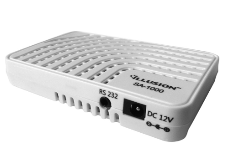 Mini Receptor de Satélite Full HD SA1000 (Branco) - ILLUSION