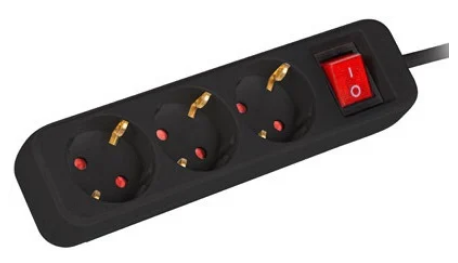 Extensão Tripla c/ Interruptor (1,5 mts) - LANBERG