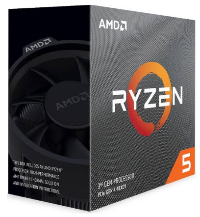 Processador Ryzen 5 3600 Hexa-Core 3.6GHz c/ Turbo 4.2GHz 36MB SktAM4 - AMD