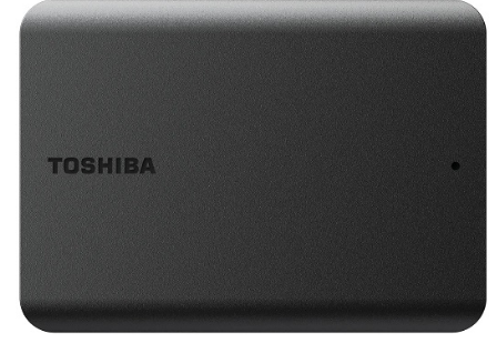 Disco Externo 2,5" 1TB USB 3.2 Canvio Basics (Preto) - TOSHIBA
