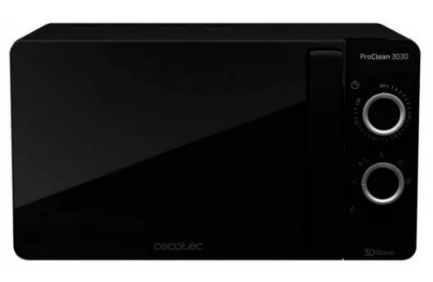 Microondasl ProClean 3030 700W 20L (Preto) - CECOTEC
