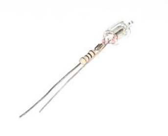 Lampada Neon c/ Resístência 80...100V (6mm)