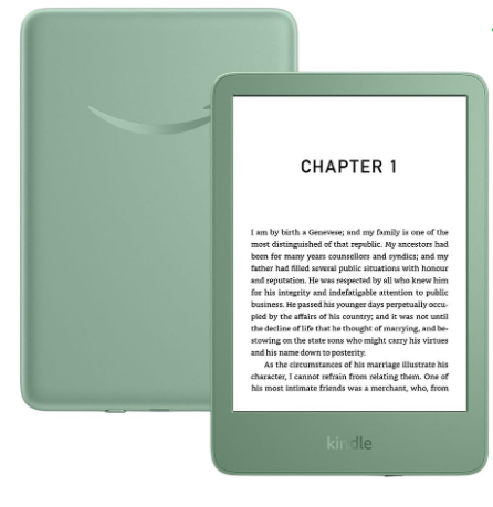 Amazon Kindle 6" Leitor E-Book Ecrã Táctil 16GB Wi-Fi (Verde)