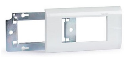 Espelho e Chassis p/ 2 Paineis Ligação - FONESTAR