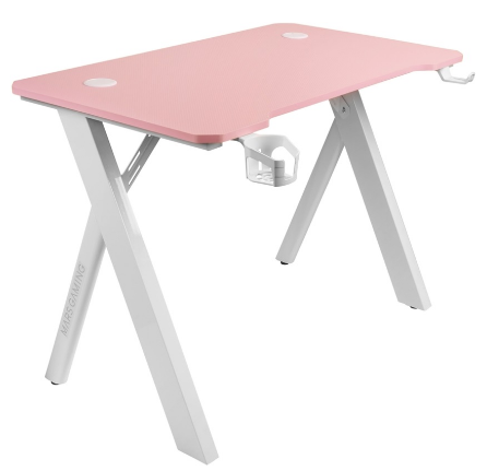 Mesa Gaming MGD100 RGB 100x60cm (Rosa) - MARS-GAMING