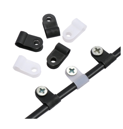 Emb. 10x Abraçadeiras Passa Cabos c/ Ø 6,9~7,5 mm