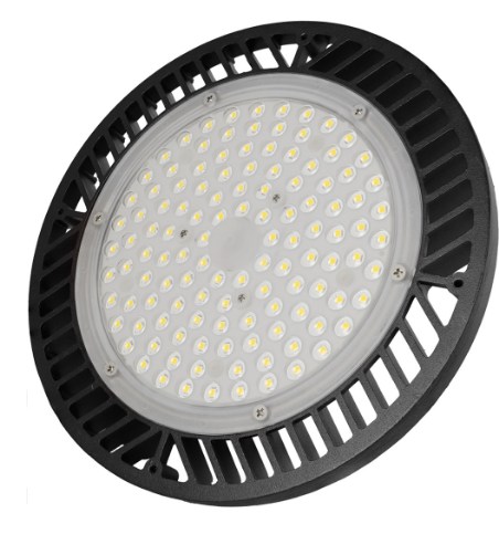 Campânula LED SLIM IP65 p/ Armazens 220V 100W 4000K 13000Lm