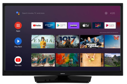 Smart TV 24" LED-2463BK (V2) HD Wi-Fi (Preto) - LENCO