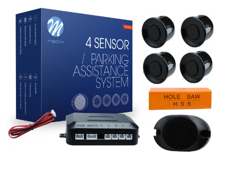 Kit 4 Sensores Estacionamento de Automóvel - M-TECH