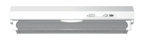 Exaustor 60cm CFB6310W 3 Velocidades D (Branco) - BEKO