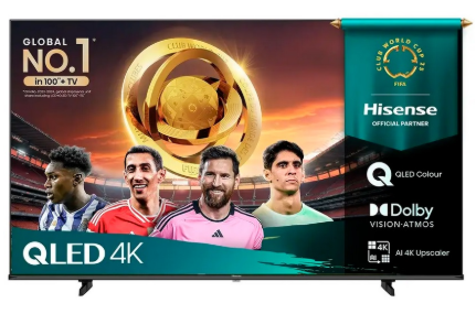 Smart TV QLED 55" 55E7Q 4K Ultra HD (Preto) - HISENSE