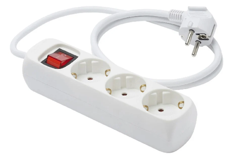 Extensão Tripla c/ Interruptor (3 mts)