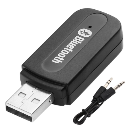 Receptor Áudio Stereo Bluetooth V2.1 + EDR c/ Adaptador Jack 3,5mm