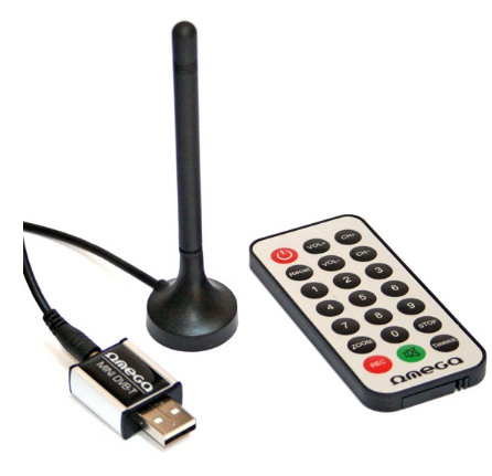 Placa USB TV DIGITAL TDT T300 NANO MPEG4 H.264 AVC HD USB - OMEGA