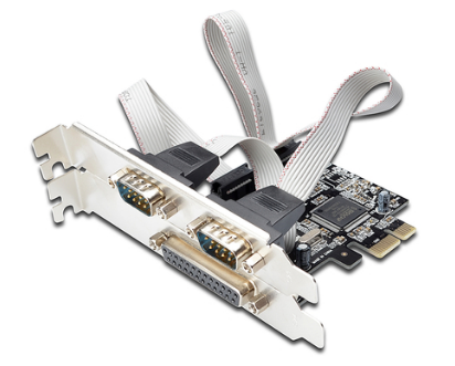Placa PCI-E (Paralelo, Serial e VGA) - EWENT