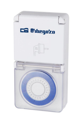 Programador Analógico IP44 3600W - ORBEGOZO