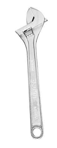 Chave Inglesa Ajustável 15" EDL015A (Prateado) - DELI