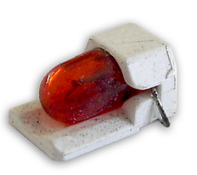 Lampada SMD 3mm 6V 100mA Vermelha