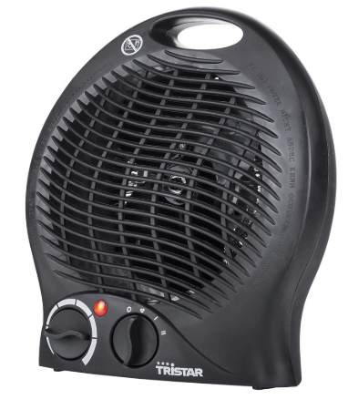 Termoventilador Elétrico 2000W (Preto) - TRISTAR