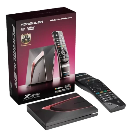 Receptor Android 12 4K 4GB/128GB MyTVOnline 3 Wi-Fi 6E Gigabit - FORMULER Z12 ULTRA