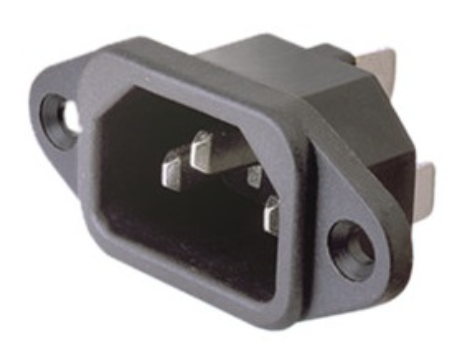 Base de Corrente Tripolar Macho 10A 220V