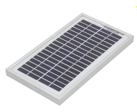 Painel Fotovoltaico Silicio Policristalino 3W / 18,2V