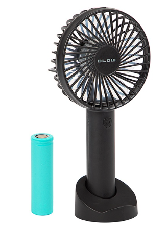 Ventoinha Portátil Recarregável Micro USB 3W (Ø10,5cm) - BLOW