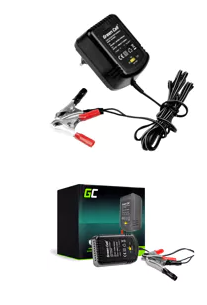 Carregador para baterias de Chumbo/AGM/GEL - 2V/6V/12V 600mAh - Green Cell ACAGM05