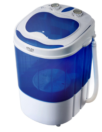 Mini Máquina de Lavar Roupa AD 8051 3Kg (Azul/Branco) - ADLER