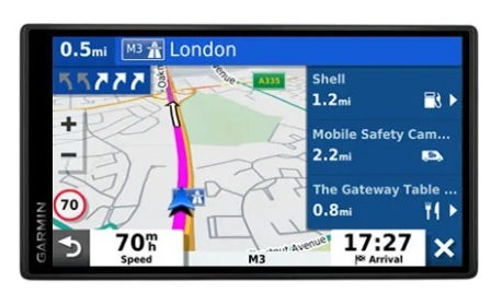 GPS 5,5" DriveSmart 55 & Digital Traffic (Preto) - GARMIN